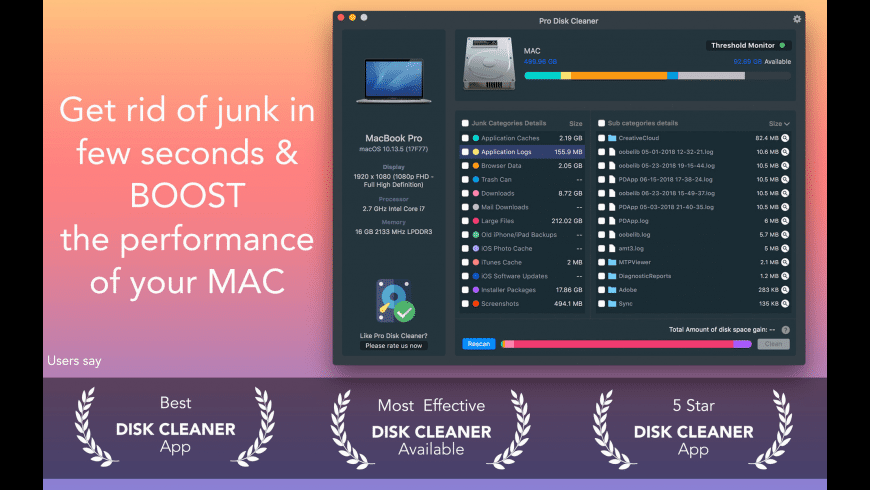 free mac system cleaner