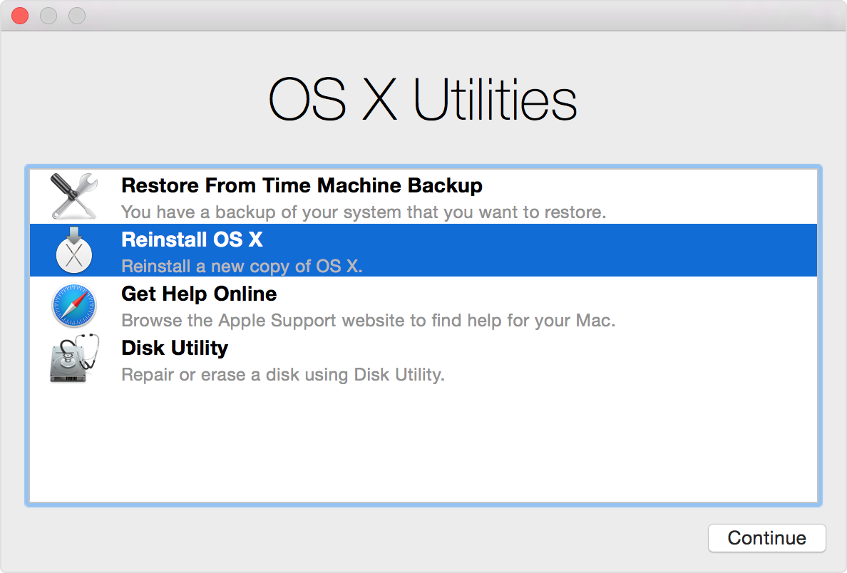 hard drive requirements for mac os internet recovery